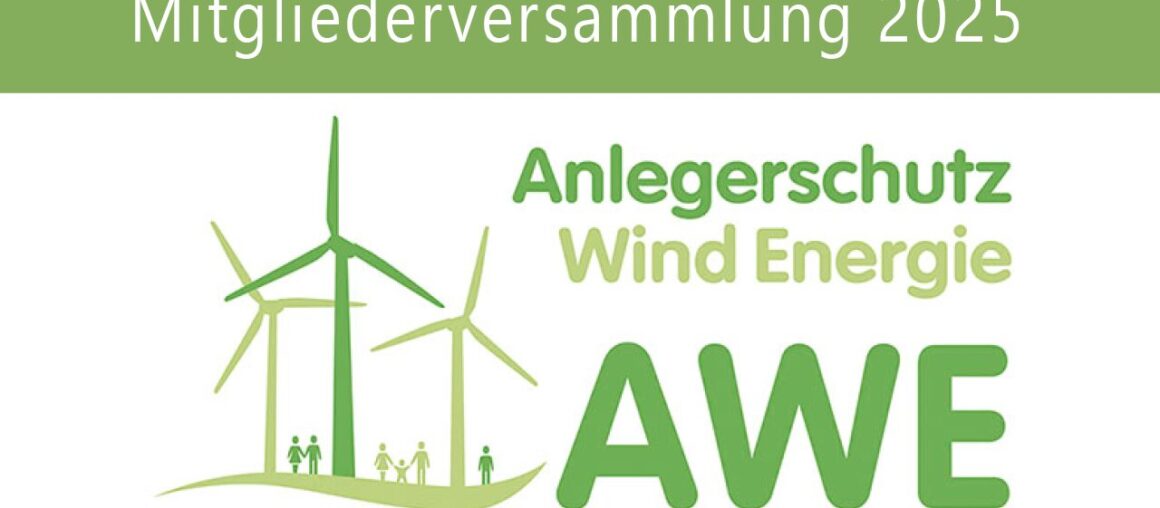 AWE-Mitgliederversammlung 2025 am 14. November im virtuellen Raum